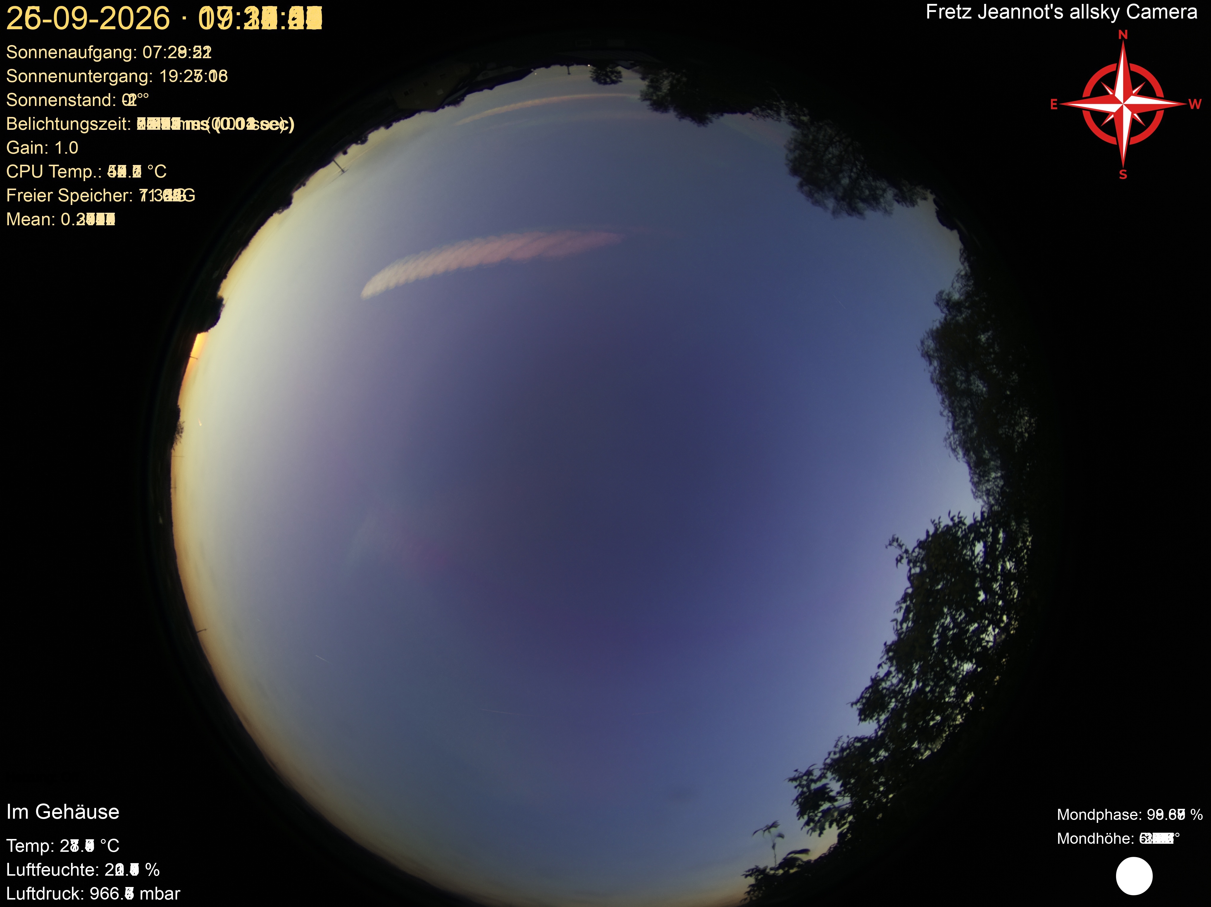 Startrail Bild: 25.09.2026