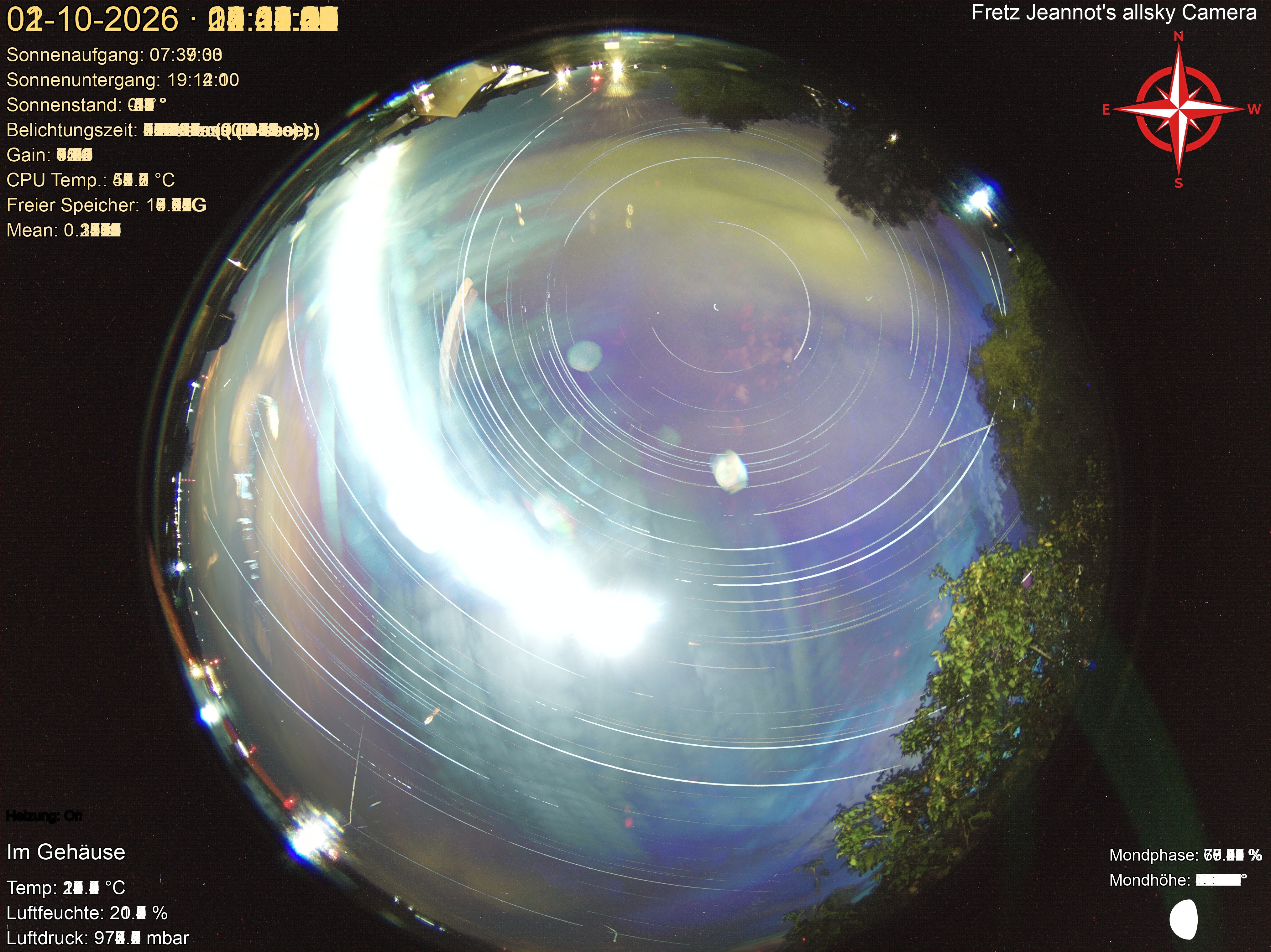 Startrail Bild: 01.10.2026