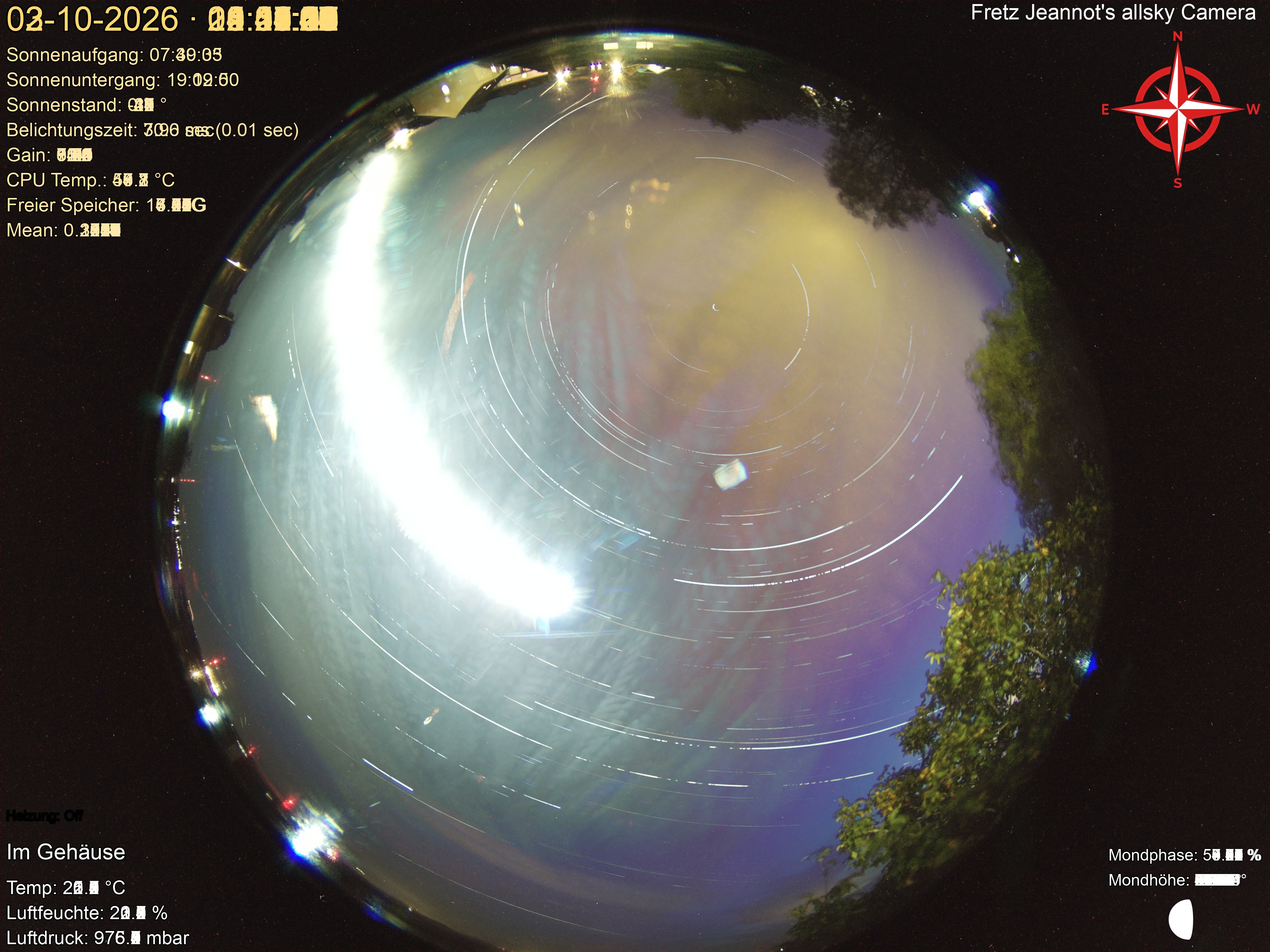 Startrail Bild: 02.10.2026
