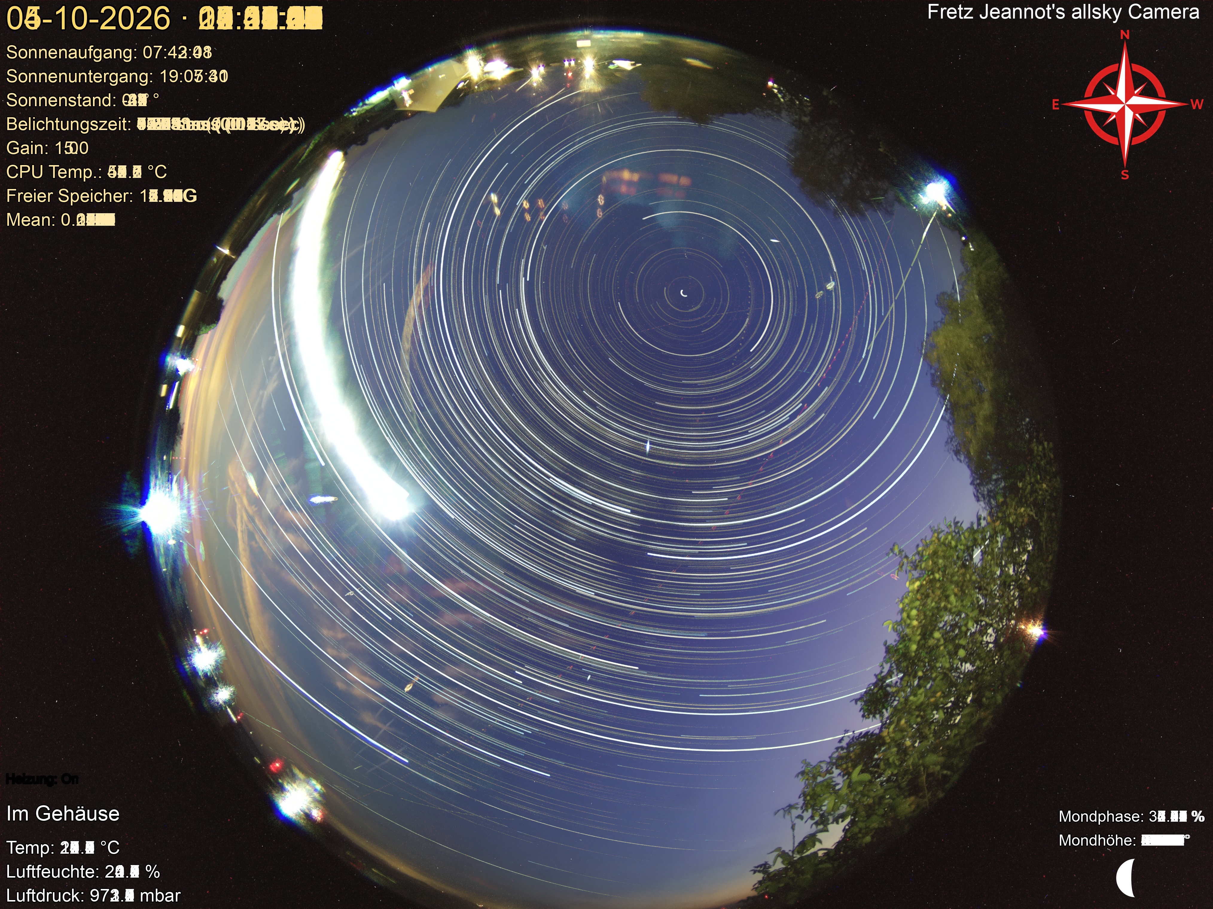 Startrail Bild: 04.10.2026