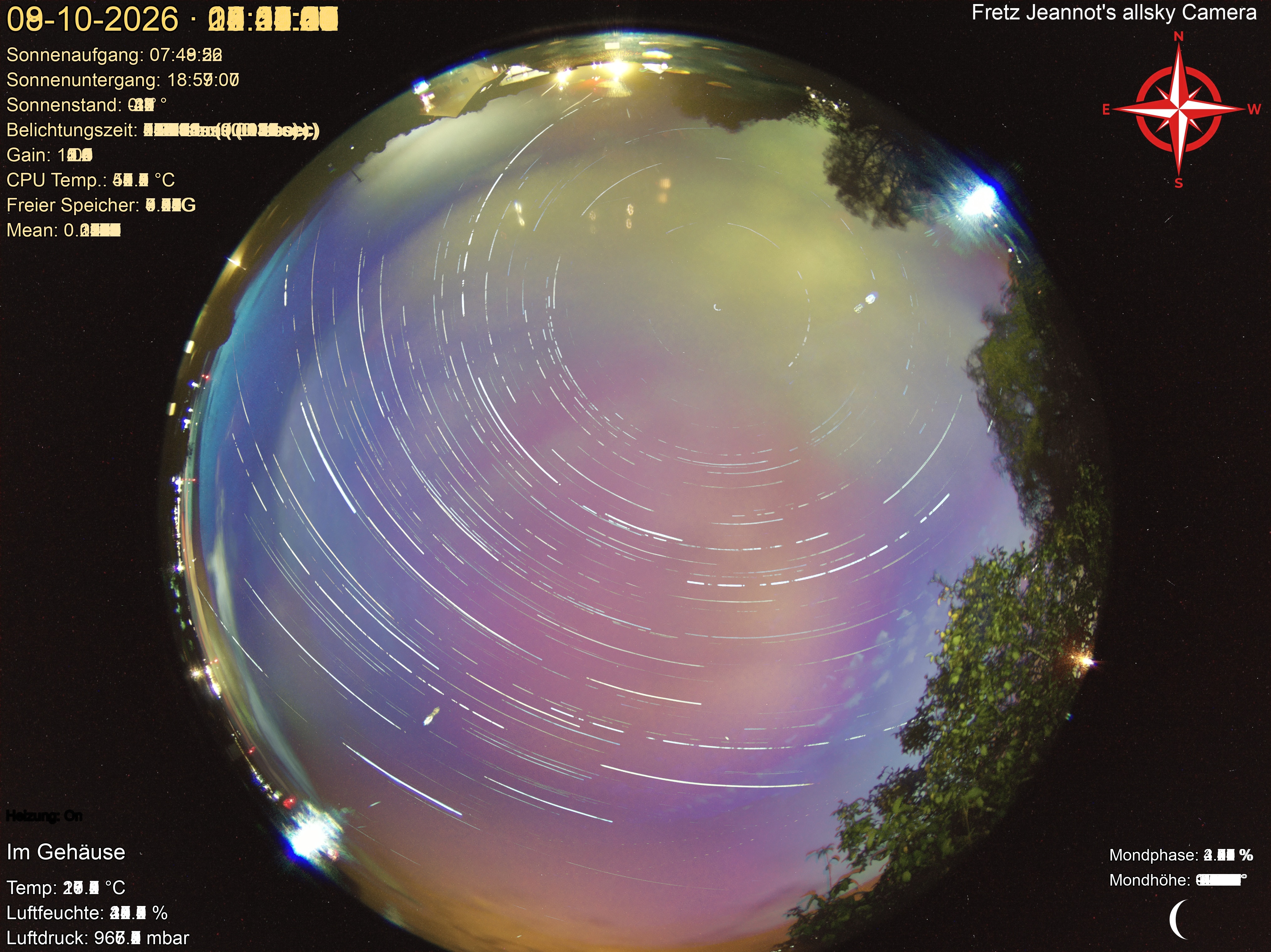 Startrail Bild: 08.10.2026