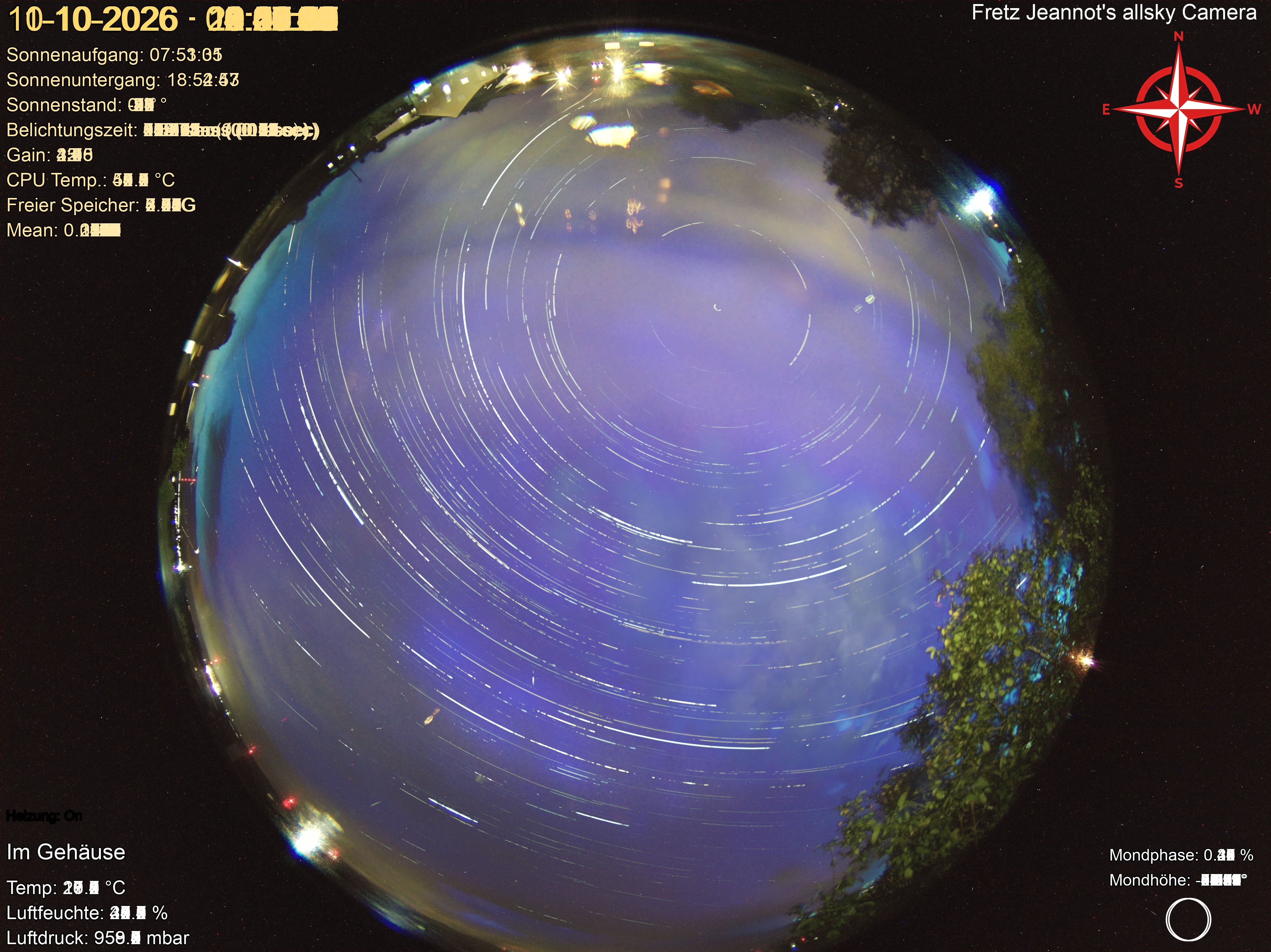 Startrail Bild: 10.10.2026