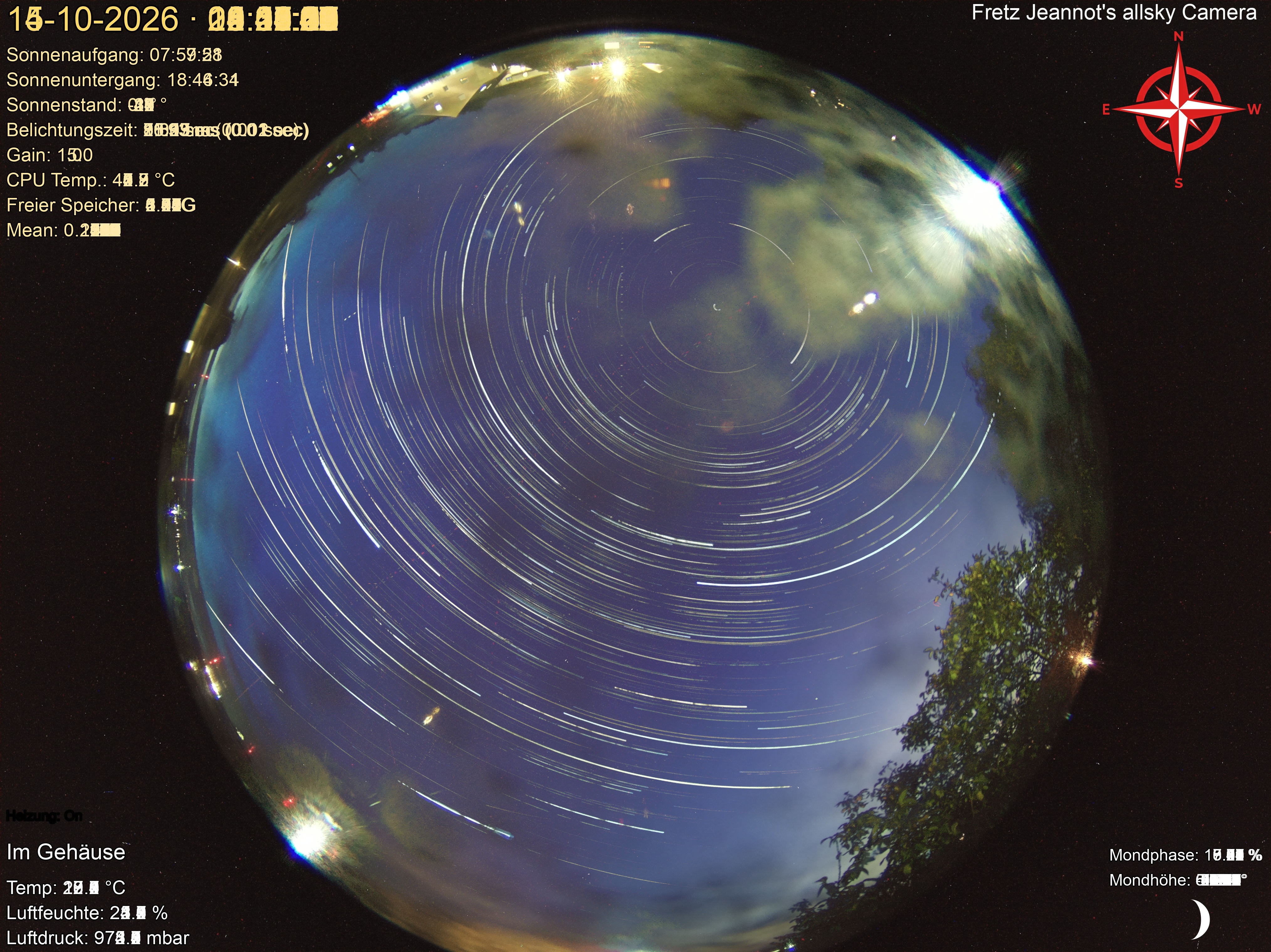 Startrail Bild: 14.10.2026