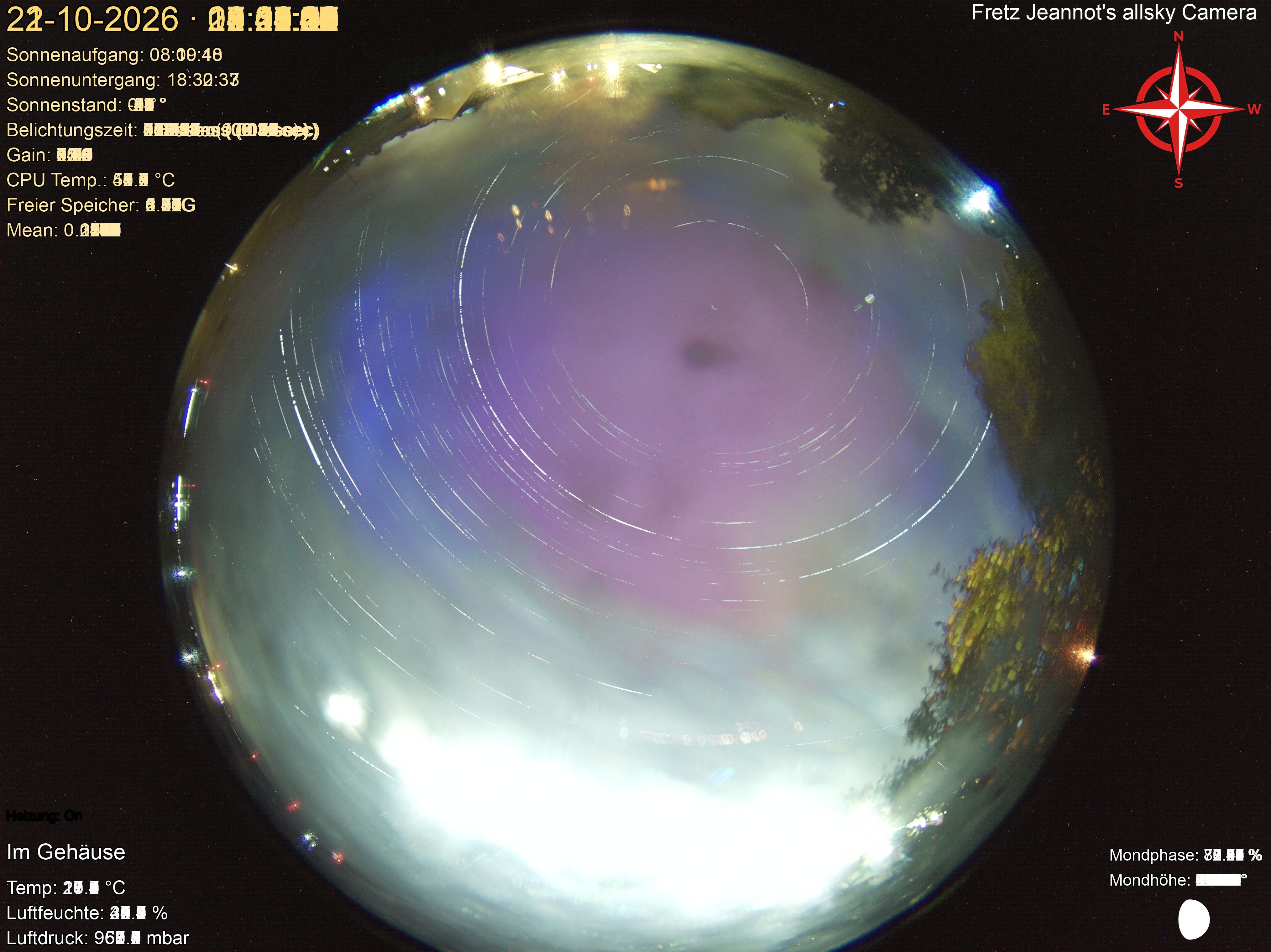 Startrail Bild: 21.10.2026